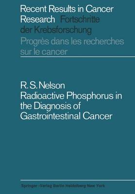 Book cover for Radioactive Phosphorus in the Diagnosis of Gastrointestinal Cancer