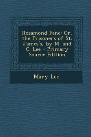 Cover of Rosamond Fane