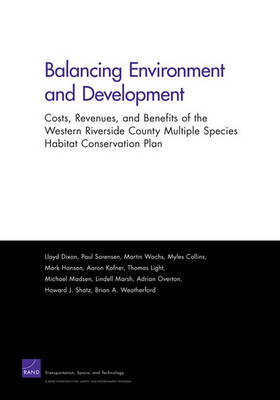 Book cover for Balancing Environment and Development