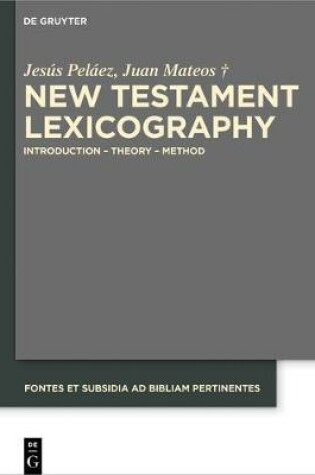 Cover of New Testament Lexicography