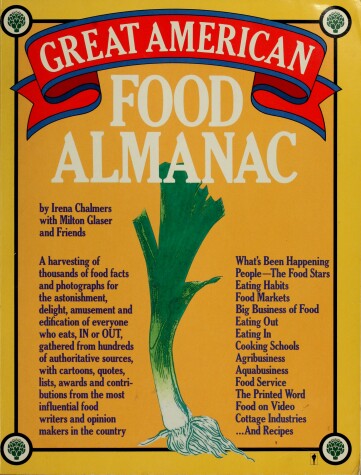 Book cover for The Great American Food Almanac