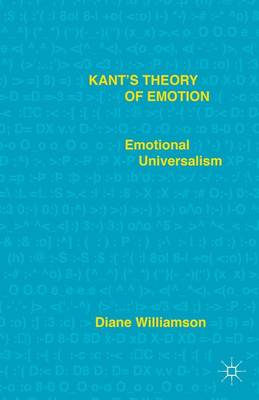 Book cover for Kant's Theory of Emotion