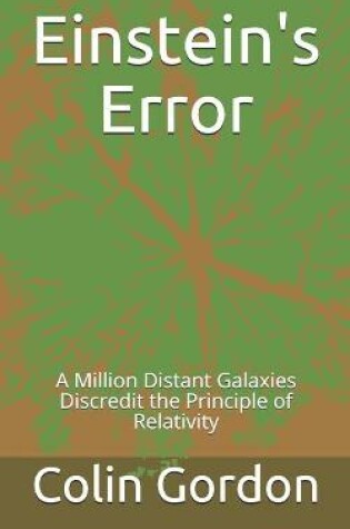 Cover of Einstein's Error