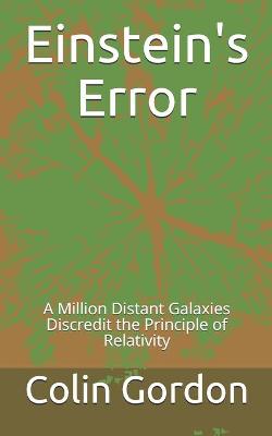 Book cover for Einstein's Error