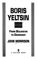 Book cover for Morrison John : Boris Yeltsin