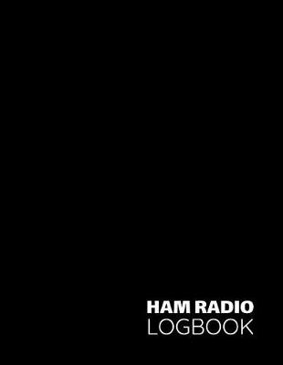 Book cover for HAM Radio Logbook