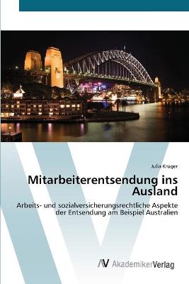 Book cover for Mitarbeiterentsendung ins Ausland