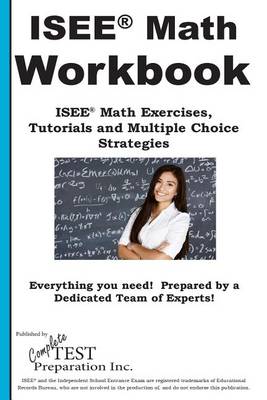 Book cover for ISEE Math Workbook