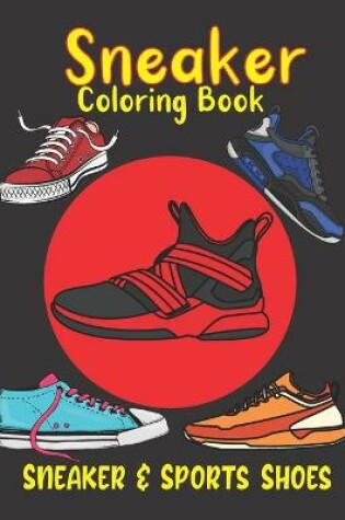 Cover of Sneaker Coloring Book