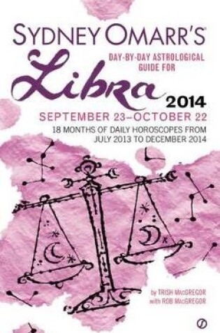 Cover of Sydney Omarr's Day-By-Day Astrological Guide for Libra