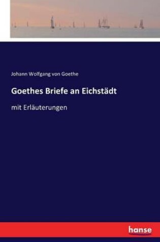 Cover of Goethes Briefe an Eichstädt