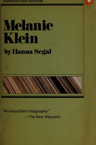 Cover of Melanie Klein