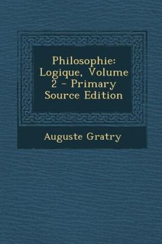 Cover of Philosophie