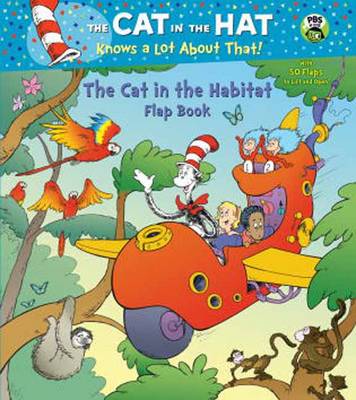 Book cover for The Cat in the Habitat Flap Book