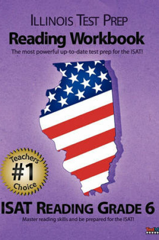 Cover of Illinois Test Prep Reading Workbook Isat Reading Grade 6