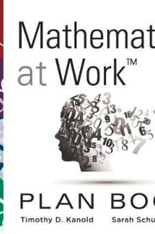 Cover of Mathematics at Work(tm) Plan Book