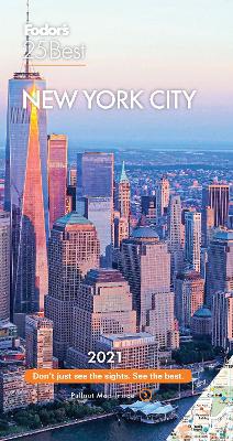 Book cover for Fodor's New York 25 Best 2021