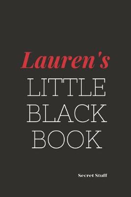 Book cover for Lauren's Little Black Book.