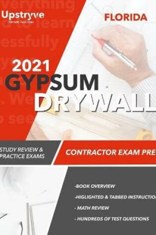 Cover of 2021 Florida Gypsum Drywall Contractor Exam Prep