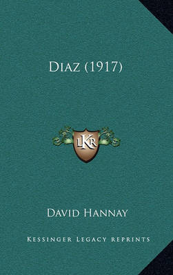 Book cover for Diaz (1917)