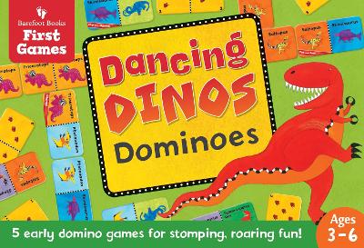 Book cover for Dancing Dinos Dominoes