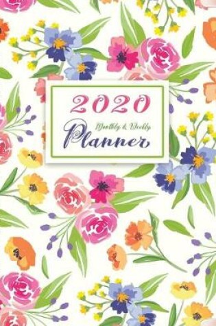 Cover of 2020 Weekly and Monthly Planner