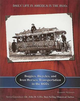 Book cover for Buggies, Bicycles & Iron Horses