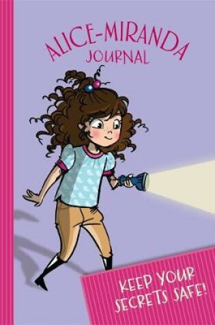 Cover of 2017 Alice-Miranda Journal with lock and key