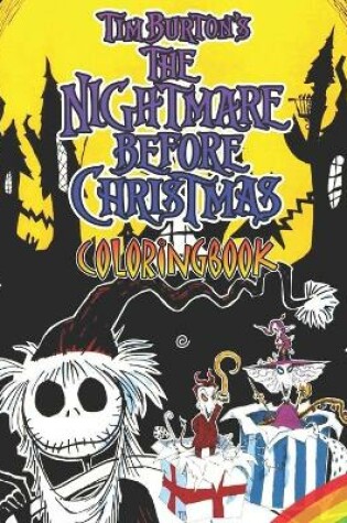 Cover of The Nightmare Before Christmas Coloring Book