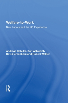 Book cover for Welfare-to-Work