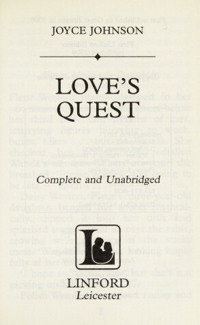 Book cover for Love's Quest