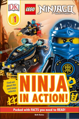 Book cover for DK Readers L1: LEGO NINJAGO: Ninja in Action