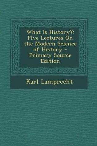 Cover of What Is History?