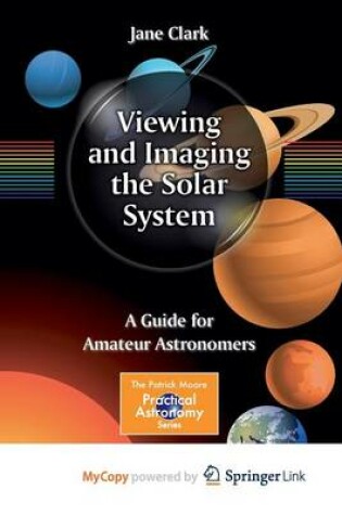 Cover of Viewing and Imaging the Solar System
