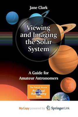 Book cover for Viewing and Imaging the Solar System