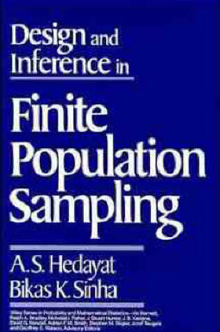 Cover of Design and Inference in Finite Population Sampling