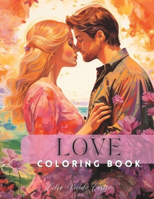 Book cover for Love Coloring Book