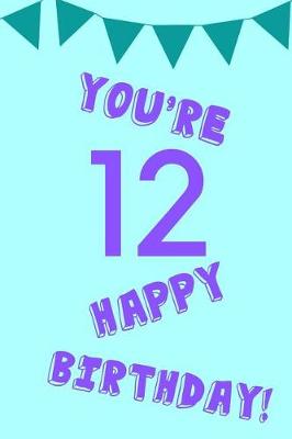 Book cover for You're 12 Happy Birthday!