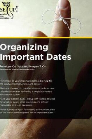 Cover of Organizing Important Dates