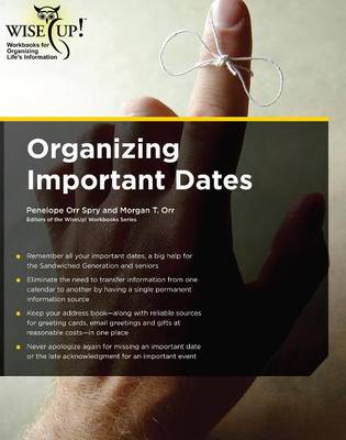 Book cover for Organizing Important Dates