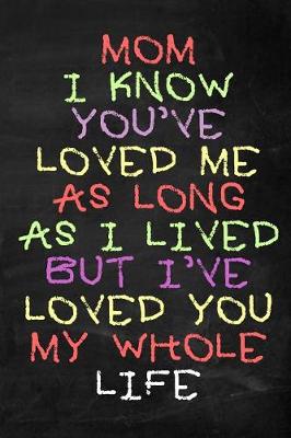 Cover of Mom I Know You've Loved Me As Long As I Lived But I've Loved You My Whole Life