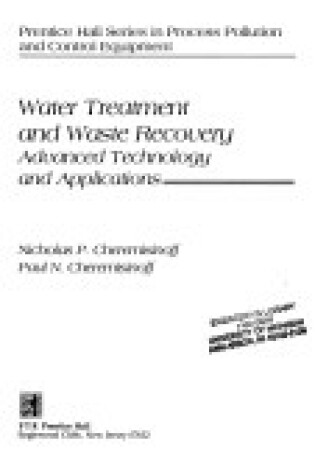 Cover of Water Treatment and Waste Recovery