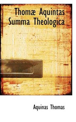 Book cover for Thomae Aquintas Summa Theologica