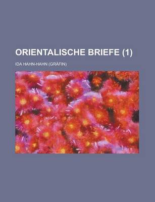 Book cover for Orientalische Briefe (1)