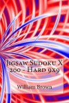 Book cover for Jigsaw Sudoku X 200 - Hard 9x9