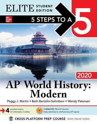 Book cover for 5 Steps to a 5: AP World History: Modern 2020 Elite Student Edition