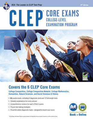 Book cover for CLEP(R) Core Exams Book + Online