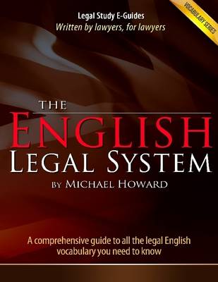 Book cover for The English Legal System - Vocabulary Series