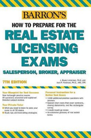 Cover of How to Prepare for the Real Estate Licensing Exams