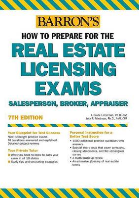 Book cover for How to Prepare for the Real Estate Licensing Exams